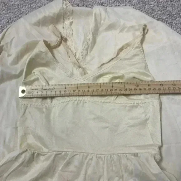 Sears Vintage Formal Length "the doesnt slip" dress Size 36 - Picture 5 of 8